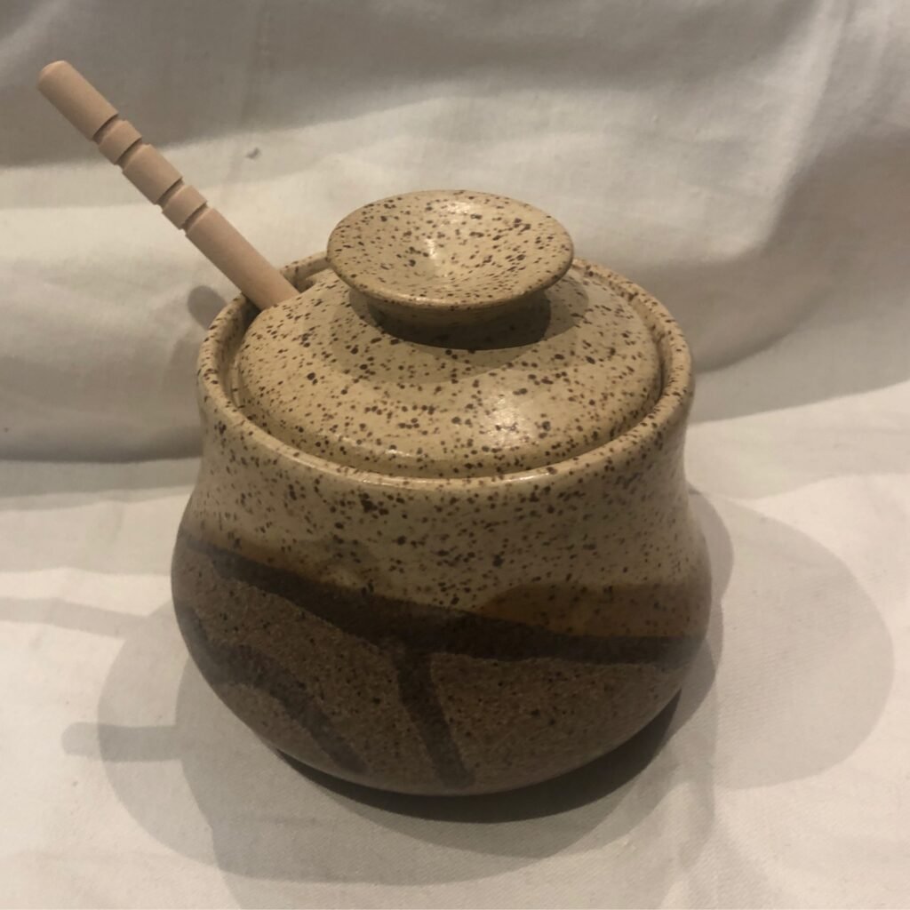 Emma's Pottery Honey Jar
